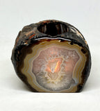 Agate candleholder