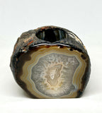 Agate candleholder