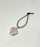 Rosé Quartz rough ornament