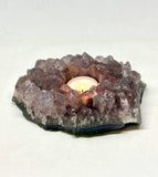 Amethyst candleholder