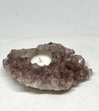 Amethyst candleholder