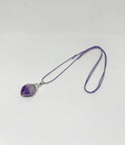 amethyst point pendant