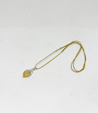 Citrine point pendant