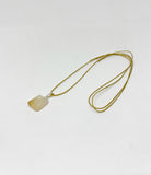 Citrine tumble stone pendant