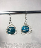 Apatite Christmas Earrings