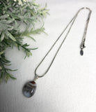 botswana agate pendant