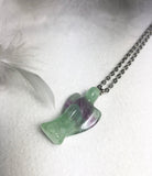 Fluorite Angel pendant
