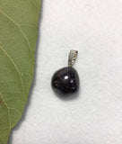 Garnet tumble stone pendant