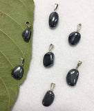 Hematite tumble stone pendant