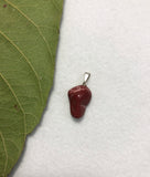 red jasper tumble stone pendant