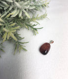 red tigers eye pendant