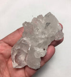 Clear quartz cluster