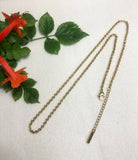 cable stainless steel gold plated chain