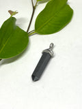 Hematite doublepoint pendant 