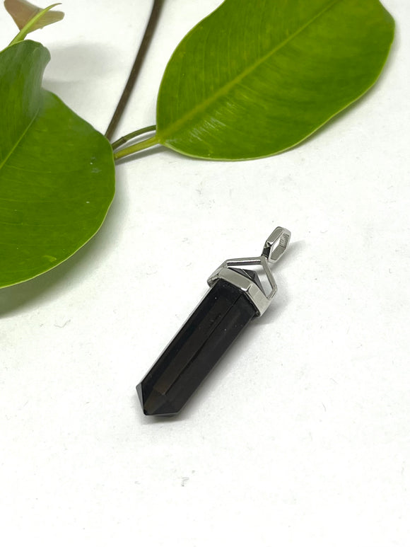 Obsidian pendant 