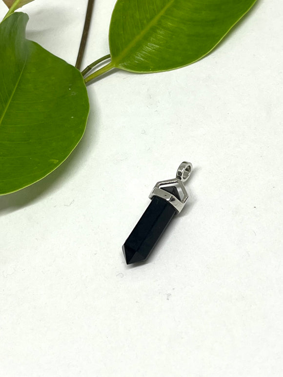 Obsidian pendant 