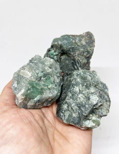 Emerald rough crystal