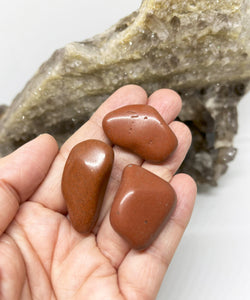 Red Jasper tumble stone