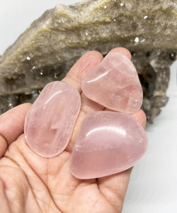 Rose Quartz tumble stone