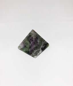 Fluorite pyramid