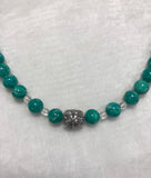 Amazonite Clear q necklace