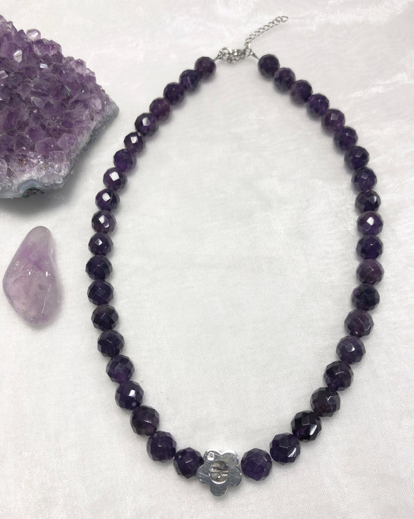 amethyst necklace