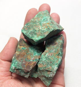 Chrysocolla rough crystal