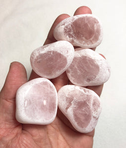 Rose quartz Dragon eggs