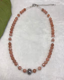 Sunstone necklace