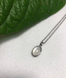 white moonstone pendant